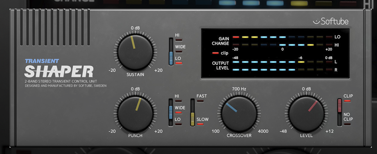 Softube Transient Shaper